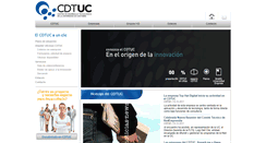 Desktop Screenshot of cdtuc.com