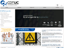 Tablet Screenshot of cdtuc.com